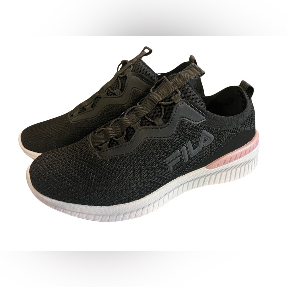 Fila Black Mesh Sneakers Women’s Size 11 – Lightweight Comfort NEW